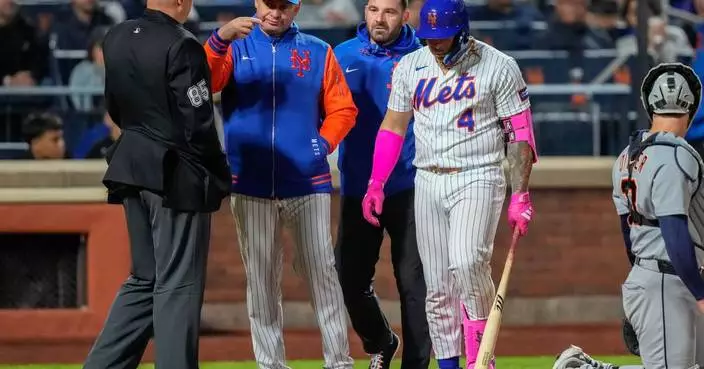 Mets’ Alvarez to have right knee surgery, Mendoza hopes catcher could return in 6-8 weeks