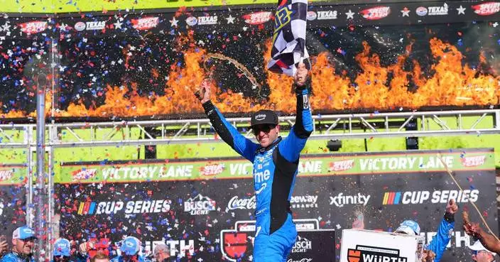 Chase Elliott wins at Texas to join Tyler Reddick as multiple Cup Series winners this season