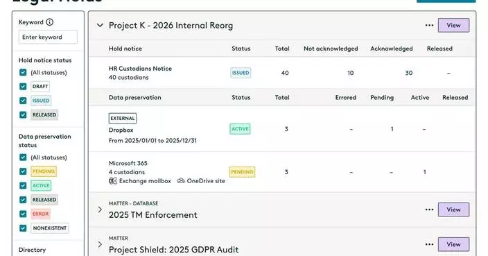Everlaw Expands Legal Holds Capabilities to Deliver Automated, Integrated Preservation Workflows