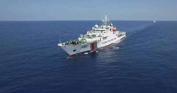 China Coast Guard patrols Huangyan Dao