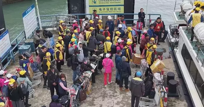 Cross-Strait ferry routes see growing travelers during May Day holiday