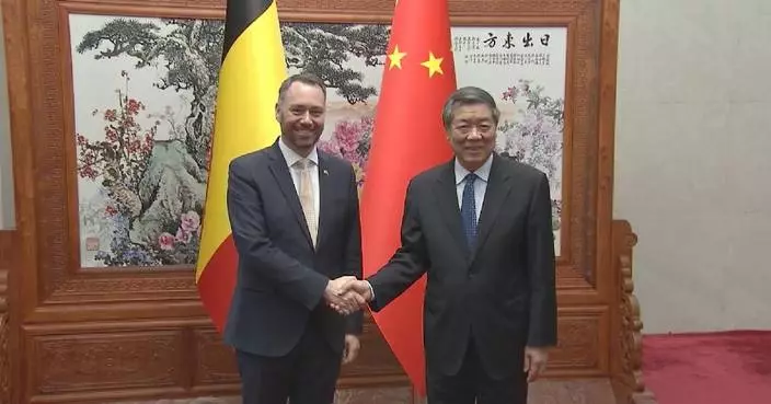 Chinese vice premier meets Belgium’s deputy PM on deepening cooperation