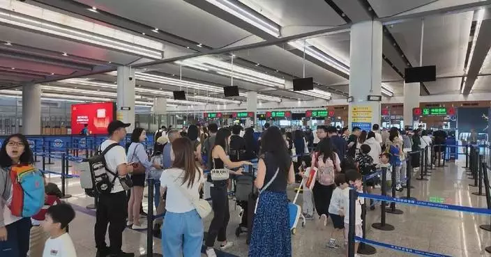 Holiday travel surges as Hong Kong, Macao residents flock north during May Day holiday
