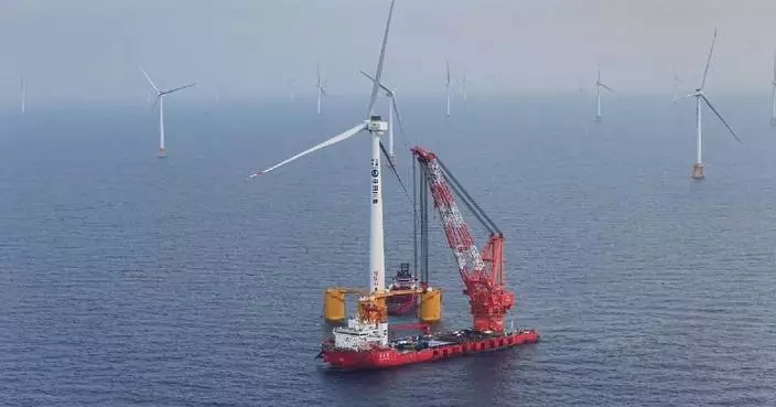 China completes installation of world’s largest single-unit floating offshore wind turbine