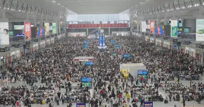 China railway trips top 19 million for three straight days as holiday travel surges