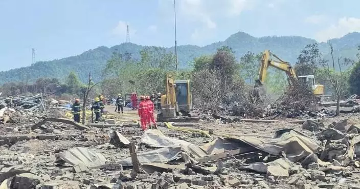 Death toll rises to 26 in central China fireworks plant explosion