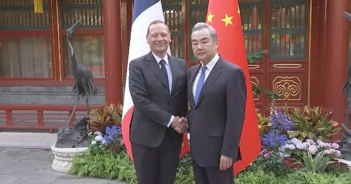 China, France shoulder important responsibilities for upholding int’l peace, stability, development: top diplomat