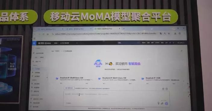 China unveils largest AI service platform
