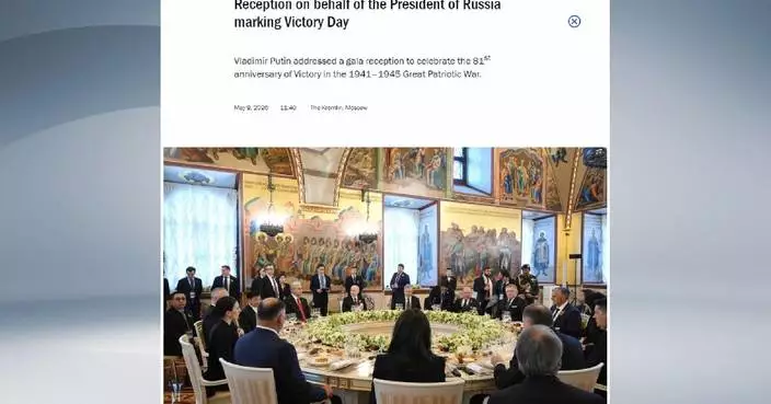 Putin vows to firmly counter attempts to falsify WWII history