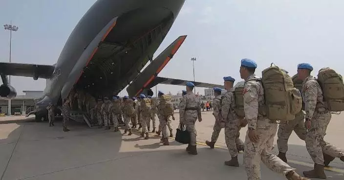 Chinese peacekeepers depart for year-long UN mission in Abyei