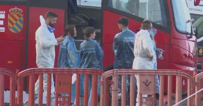 Spain completes final evacuation as hantavirus-hit ship departs for Rotterdam