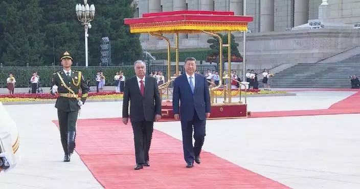 Xi holds welcome ceremony for Tajik President