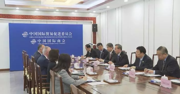 Chinese trade body chief meets Boeing executive amid Trump visit
