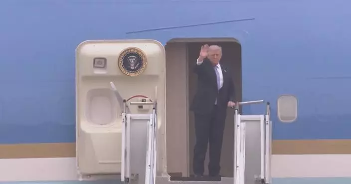 Trump wraps up China visit, leaves Beijing