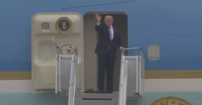 Trump wraps up China visit, leaves Beijing
