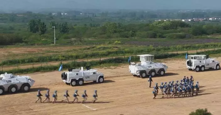 Chinese peacekeepers return home following year-long UN mission in Abyei