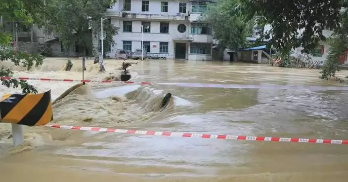 China continues to release yellow warning for heavy rain
