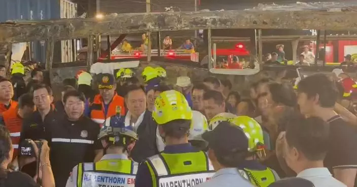 Cause of train-bus collision in Bangkok to be thoroughly investigated: Thai PM