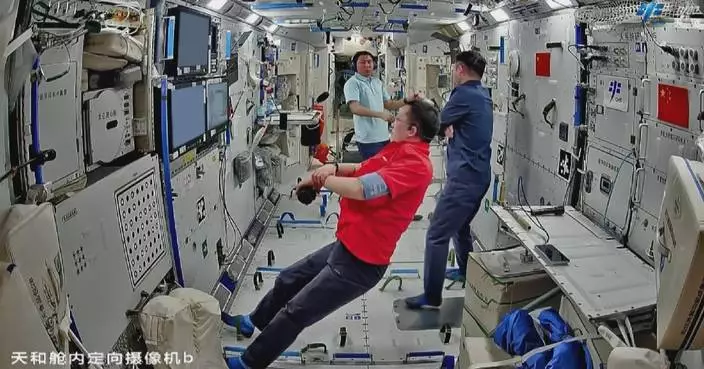 Shenzhou-21 crew receives new supplies, continues space experiments after extended mission in orbit