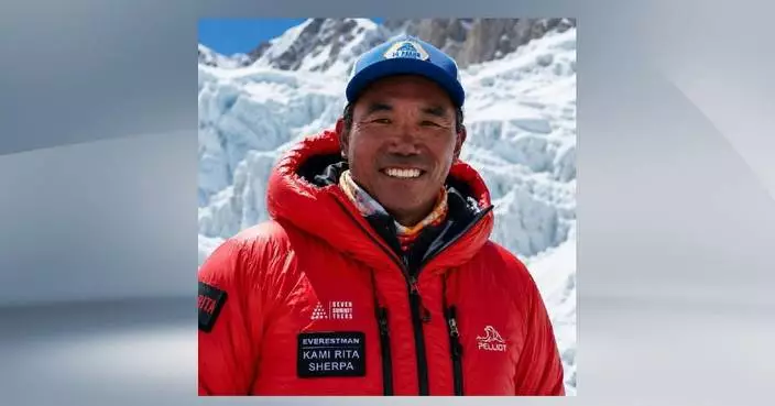 Nepal’s Kami Rita summits Mt. Qomolangma for 32nd time