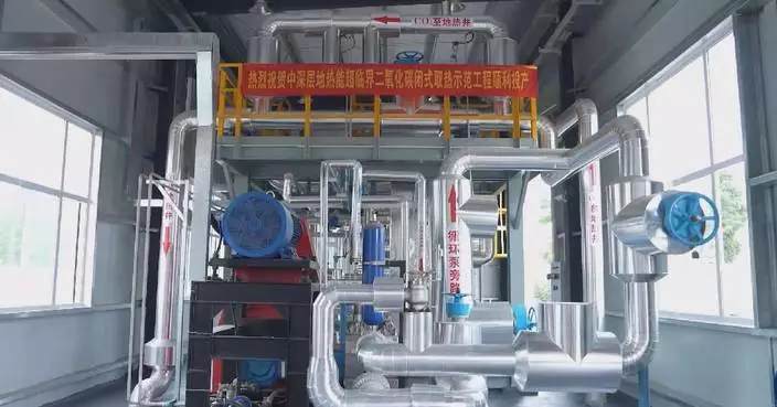 China launches first supercritical CO2 geothermal heating project