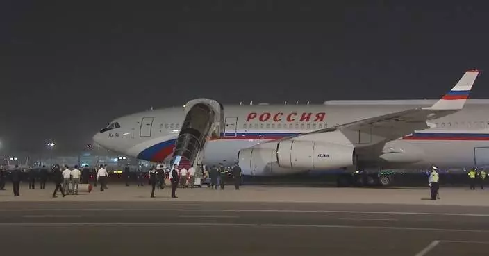 Putin’s plane touches down in Beijing to begin state visit