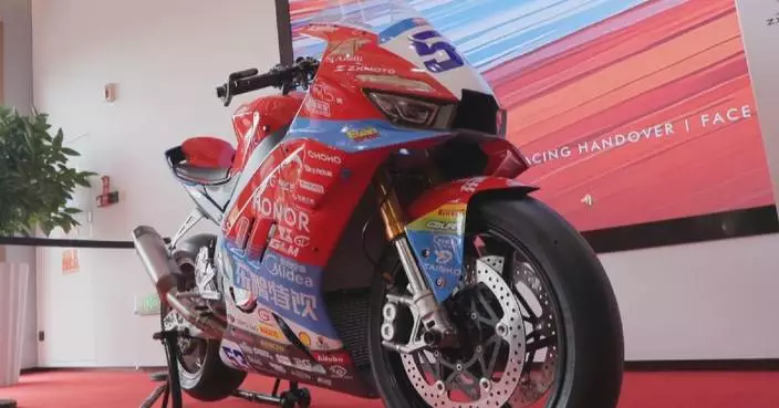 Self-made entrepreneur donates all auction funds of championship-winning motorcycle replica