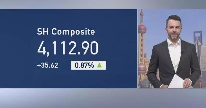 China shares close higher on tech rally