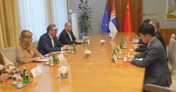 Serbian president looks forward to further strengthening friendship with China
