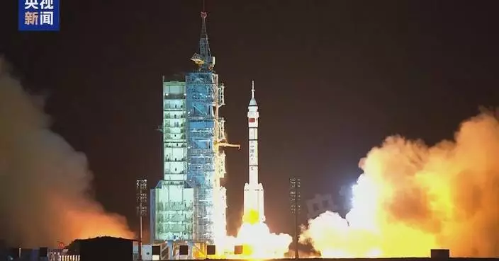 Footage shows liftoff of Shenzhou-23 spaceship from multiple angles