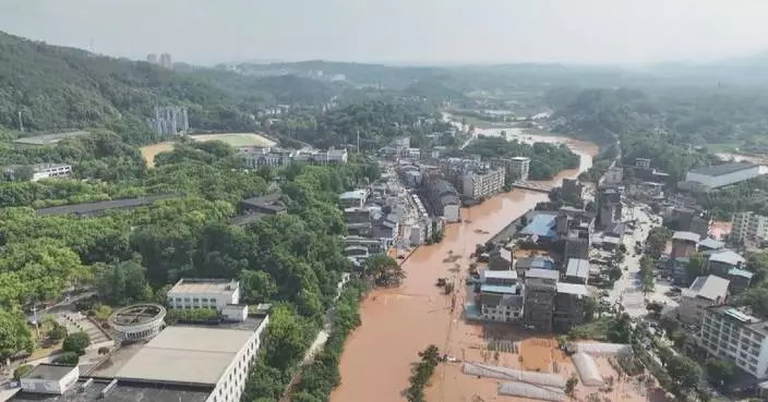 Heavy rains batter parts of China, search and rescue efforts under way