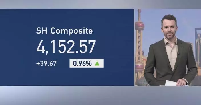 China shares close higher on tech rally