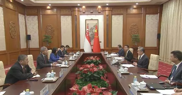 China ready to promote practical cooperation with Singapore: Chinese FM