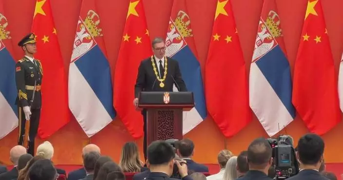 ‘Deeply moved’ as Xi awards Friendship Medal: Vucic
