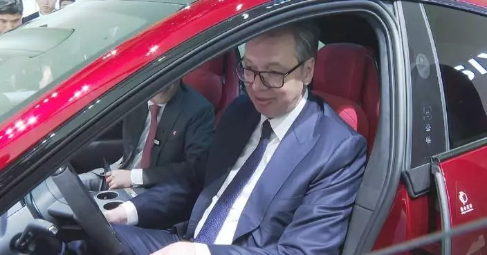 Serbian president visits tech giant Xiaomi’s auto factory