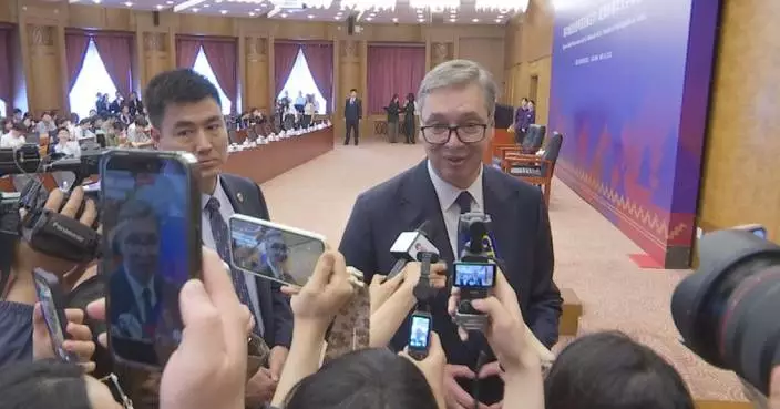 Serbian president encourages Chinese students to appreciate nation’s achievements, take pride in leadership