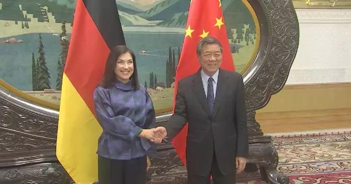 Chinese vice premier calls on China, Germany to tap cooperation potential in emerging fields