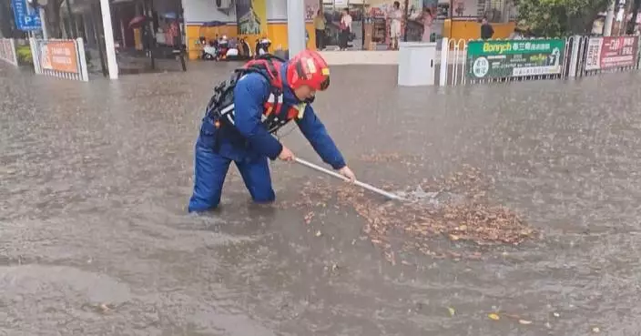 Heavy rain prompts emergency response efforts in southwest China’s Yunnan