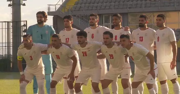 Iran’s national football team prepares for World Cup in Türkiye