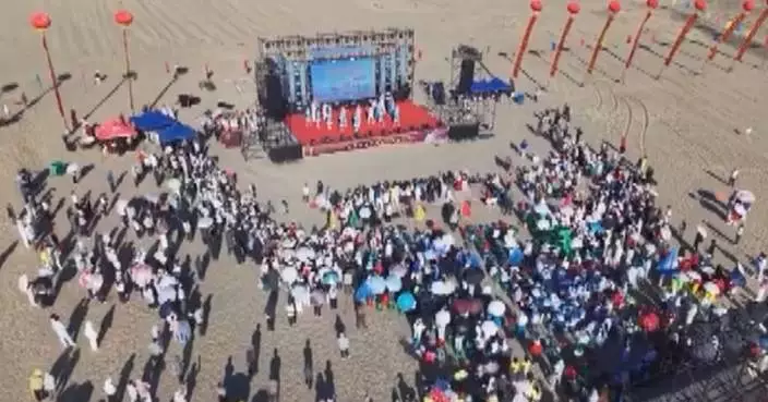 New desert resort in Xinjiang draws crowds with immersive experiences