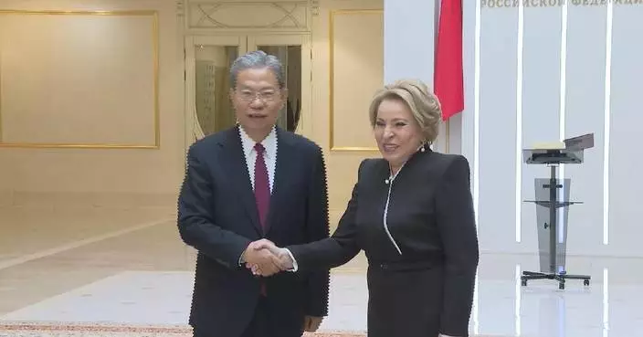 Chinese, Russian top legislators meet for enhancing parliamentary cooperation