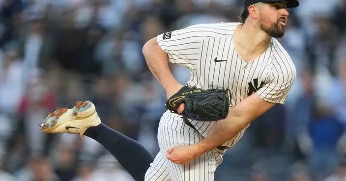 Yankees expect Rodón back Sunday, but Rice still sidelined with bruised hand
