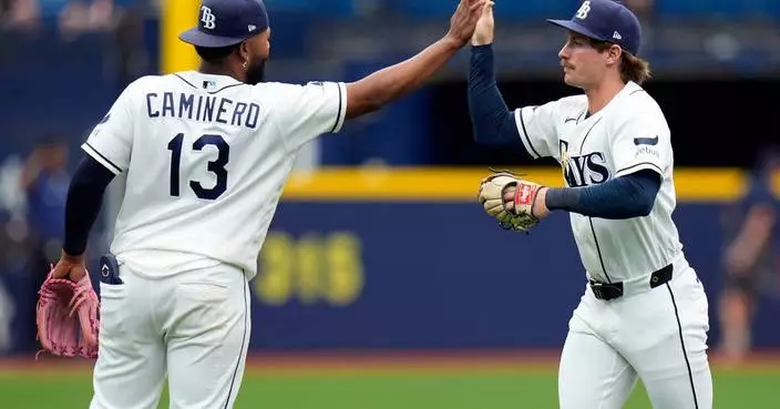 McClanahan’s 3rd scoreless outing in row leads Rays over Blue Jays 3-0 for 12th win in 13 games