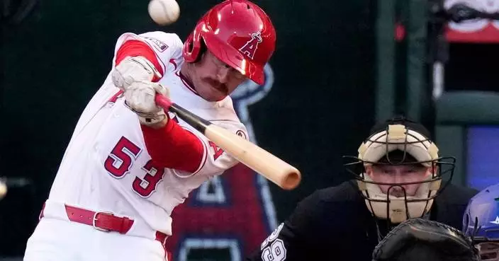 Wade Meckler homers, makes sliding catch in debut for  hometown Angels