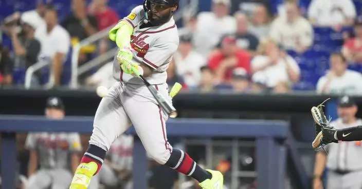 Michael Harris II and Mike Yastrzemski homer, Strider fans 9 as Braves beat Marlins 9-3