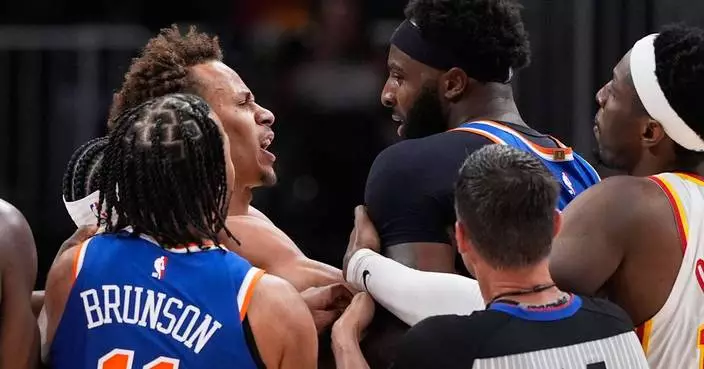 Robinson fined $50,000, Daniels fined $25,000 for roles in Knicks-Hawks altercation