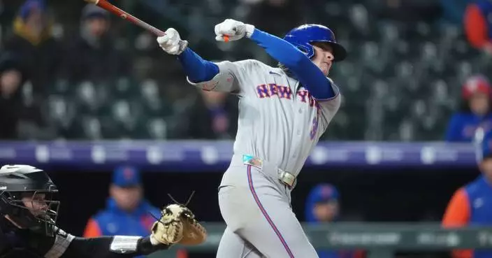 Semien and Soto homer, leading the surging Mets 10-5 over the Rockies