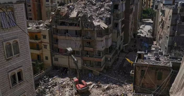 Israeli airstrikes kill 5 in southern Lebanon as Hezbollah rockets hit open areas in Israel