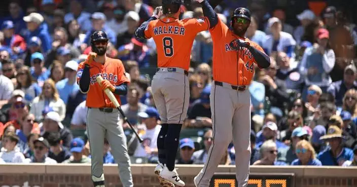 Astros slugger Yordan Alvarez leaves game against Cubs in 6th inning because of back spasm