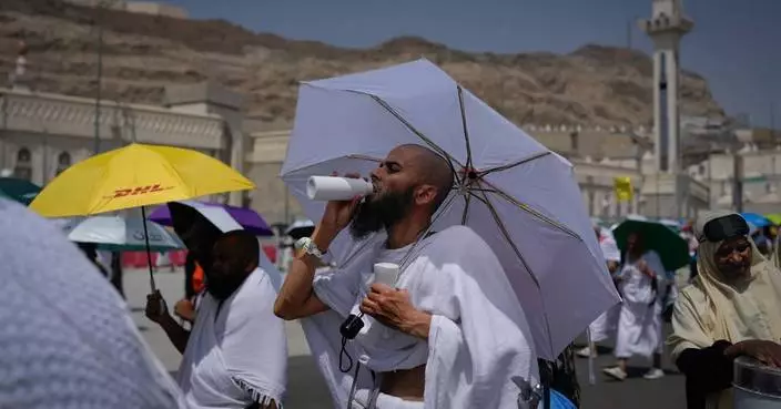 Muslim pilgrims perform Hajj rituals under intense heat as Eid al-Adha celebrations start